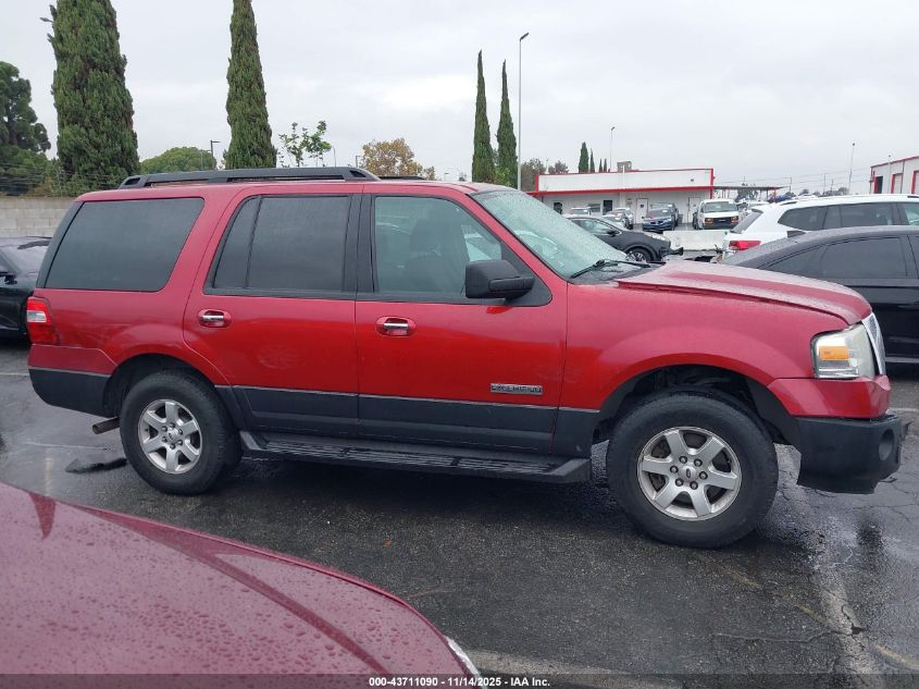 2007 Ford Expedition Xlt VIN: 1FMFU15557LA89318 Lot: 43711090