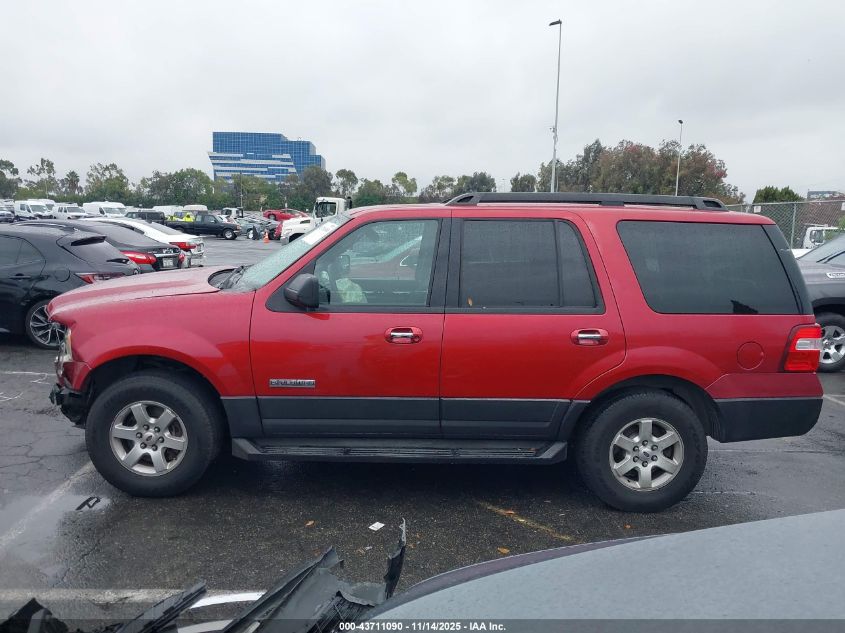 2007 Ford Expedition Xlt VIN: 1FMFU15557LA89318 Lot: 43711090