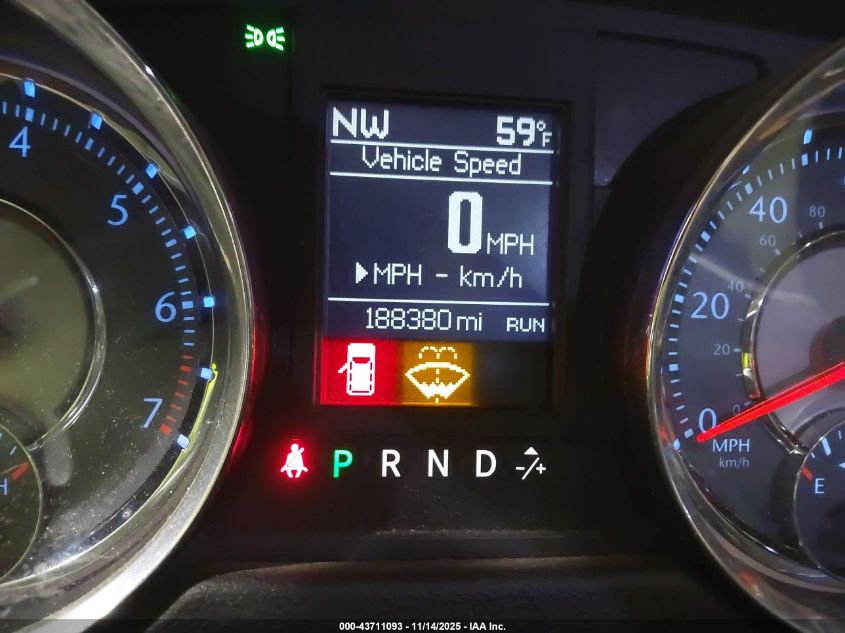 2012 Chrysler Town & Country Touring VIN: 2C4RC1BG6CR339709 Lot: 43711093