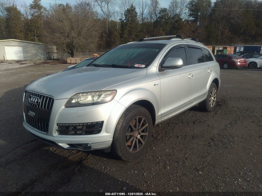 Vin: wa1cgafe1fd007875, lot: 44206442, audi q7 3.0t premium 20152