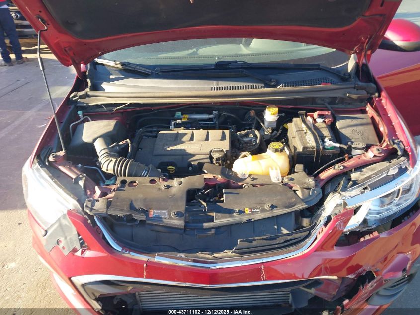 2020 Chevrolet Sonic Fwd Lt VIN: 1G1JD5SB6L4138586 Lot: 43711102