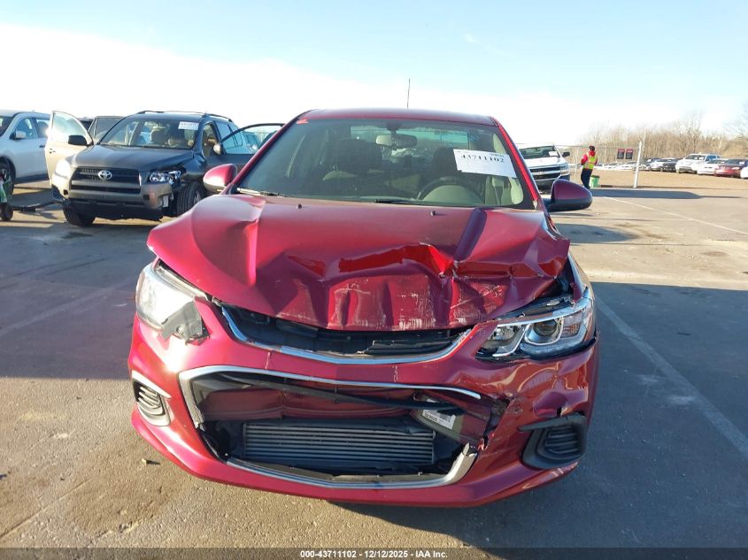 2020 Chevrolet Sonic Fwd Lt VIN: 1G1JD5SB6L4138586 Lot: 43711102