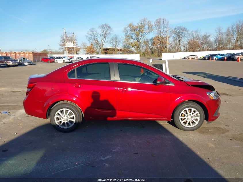2020 Chevrolet Sonic Fwd Lt VIN: 1G1JD5SB6L4138586 Lot: 43711102