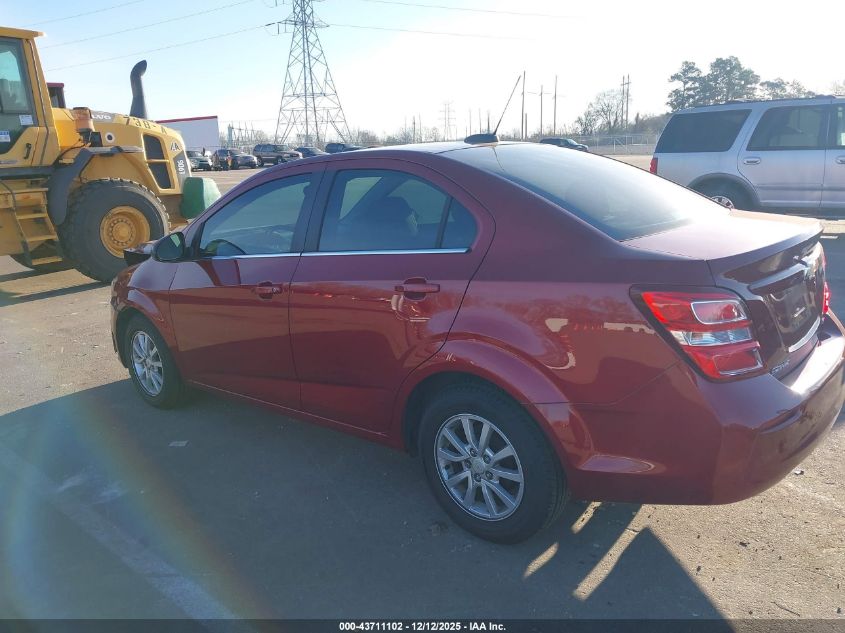 2020 Chevrolet Sonic Fwd Lt VIN: 1G1JD5SB6L4138586 Lot: 43711102