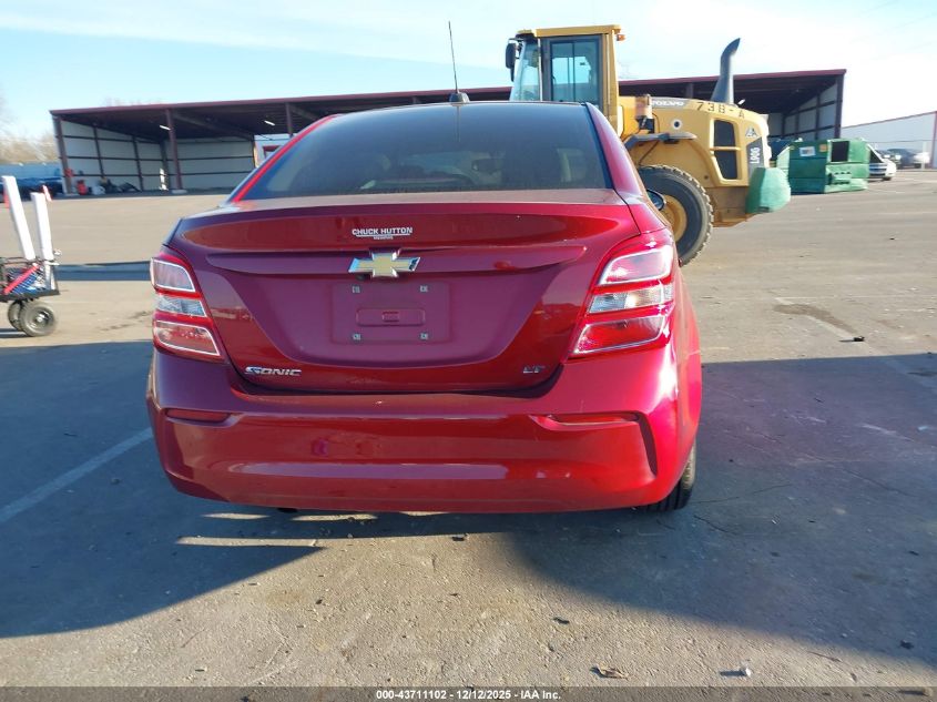 2020 Chevrolet Sonic Fwd Lt VIN: 1G1JD5SB6L4138586 Lot: 43711102