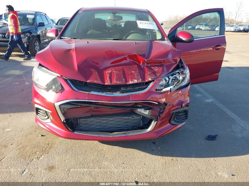 2020 Chevrolet Sonic Fwd Lt VIN: 1G1JD5SB6L4138586 Lot: 43711102