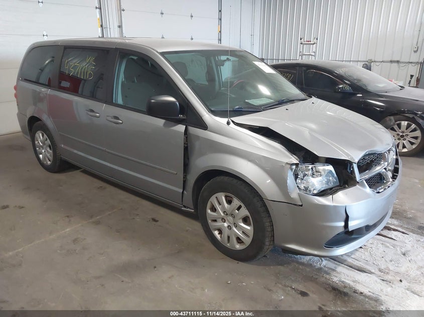 2017 DODGE GRAND CARAVAN SE - 2C4RDGBG8HR645429