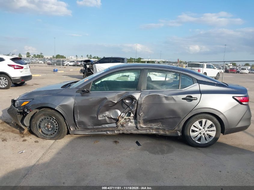 2024 Nissan Sentra S Xtronic Cvt VIN: 3N1AB8BVXRY323239 Lot: 43711151