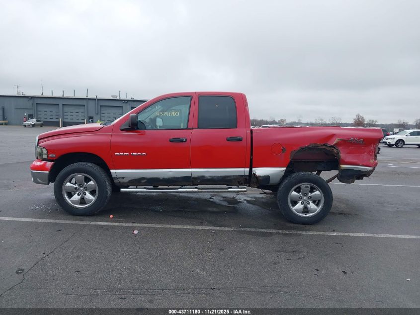 2005 Dodge Ram 1500 Slt/Laramie VIN: 1D7HU18D05S155749 Lot: 43711180