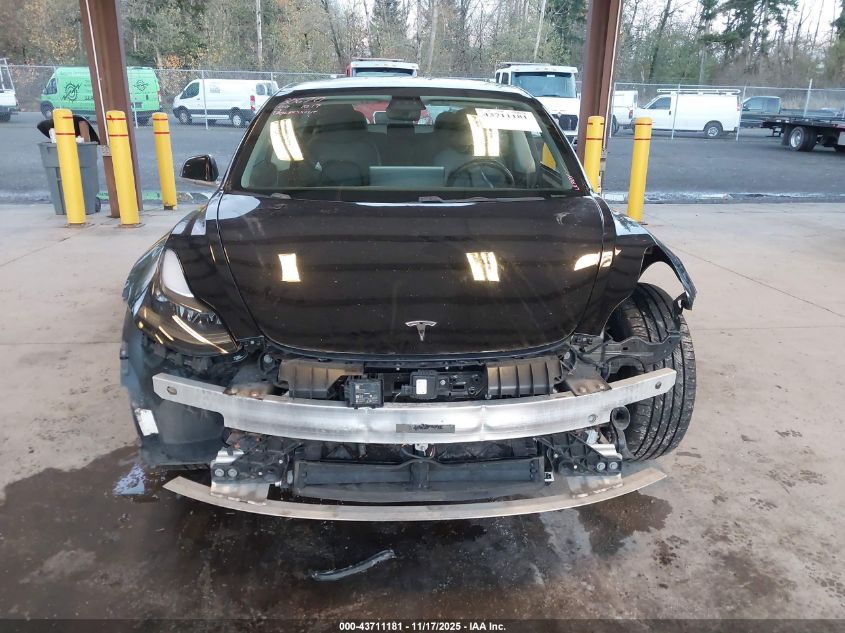 2019 Tesla Model 3 Long Range/Performance VIN: 5YJ3E1EBXKF384405 Lot: 43711181