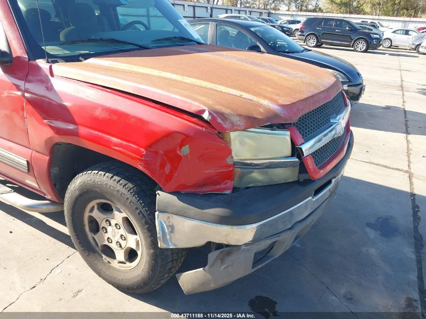 2003 Chevrolet Silverado 1500 Ls VIN: 2GCEK19T631316949 Lot: 43711188