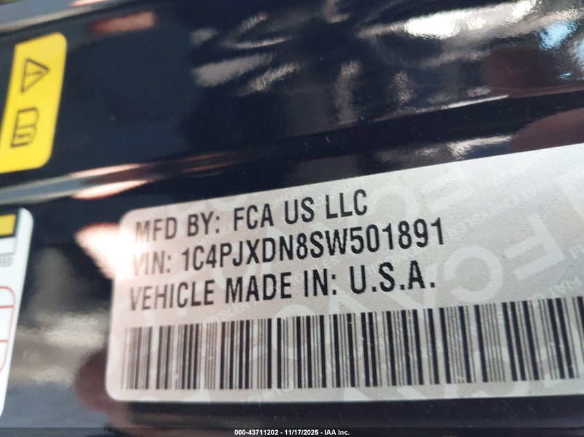 1C4PJXDN8SW501891 2025 JEEP WRANGLER photo no. 9