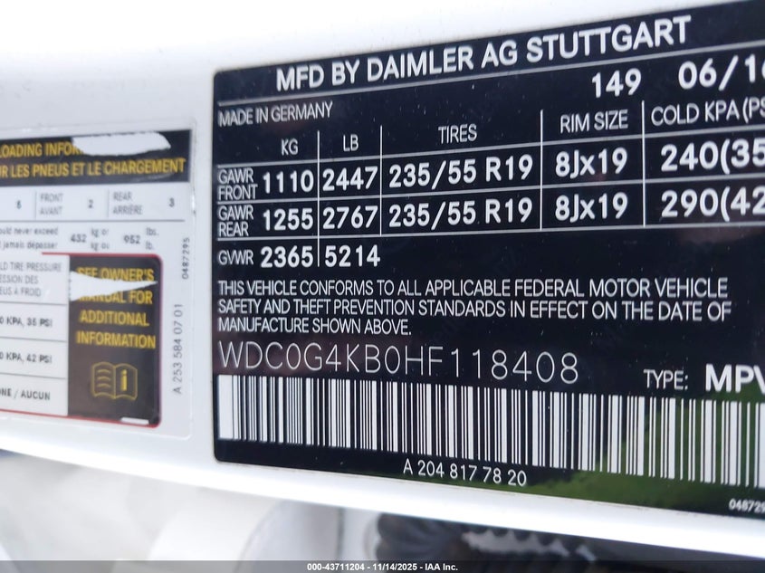 WDC0G4KB0HF118408 2017 MERCEDES-BENZ GLC photo no. 9
