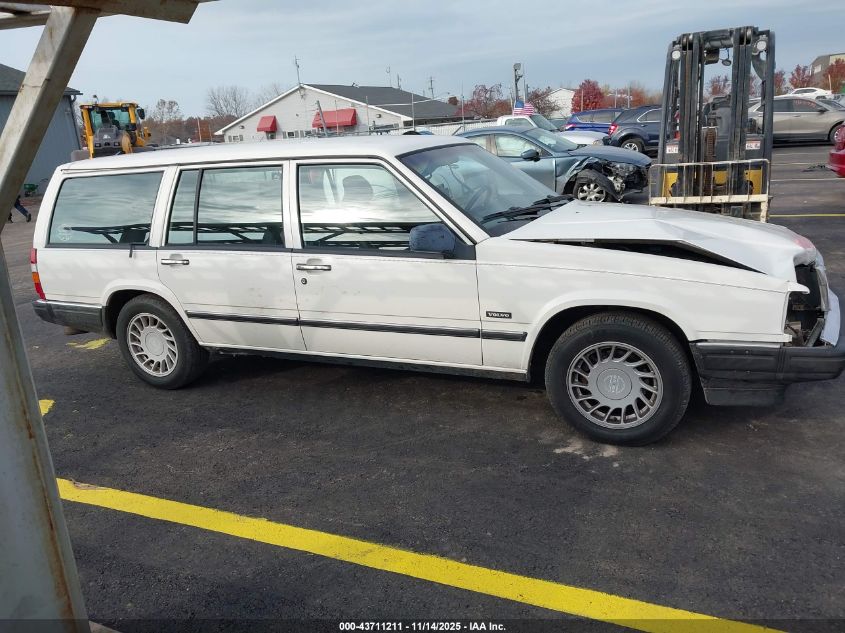 1993 Volvo 960 VIN: YV1KW9505P0013092 Lot: 43711211