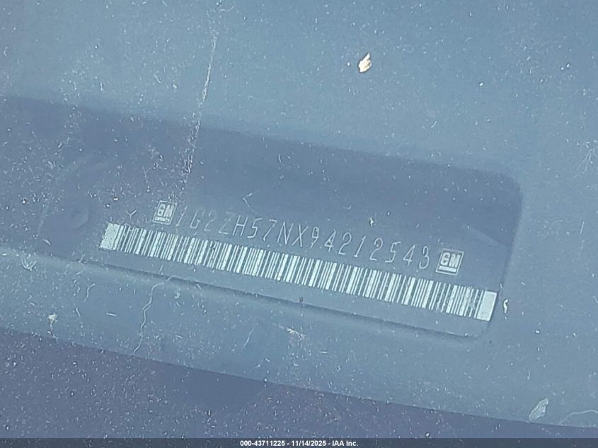 2009 Pontiac G6 Gt VIN: 1G2ZH57NX94212543 Lot: 43711225