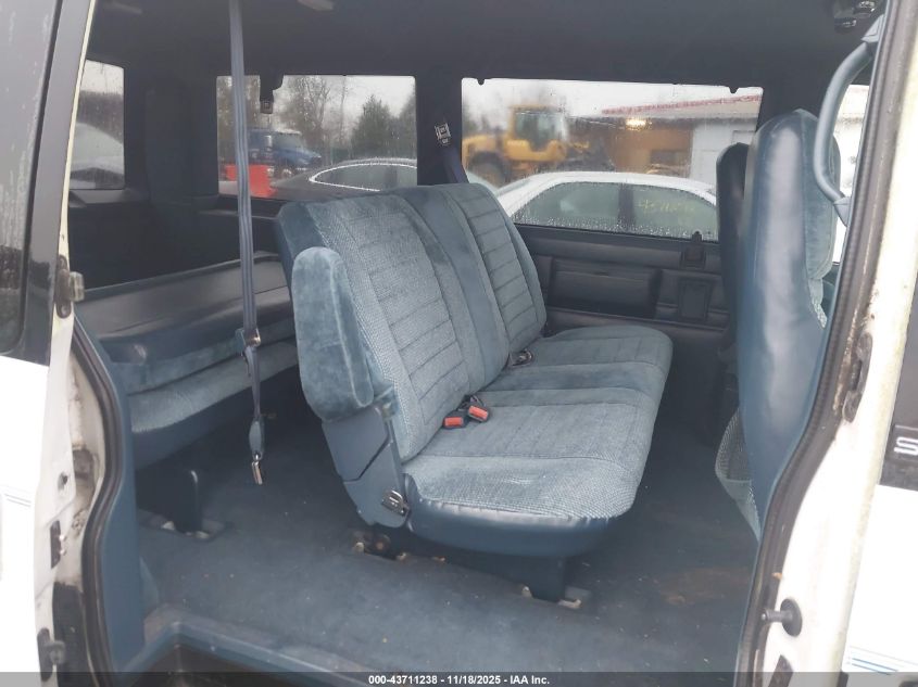 1995 GMC Safari Xt VIN: 1GKDM19W3SB537606 Lot: 43711238