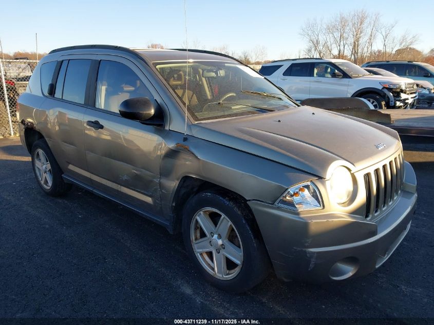 2007 Jeep Compass Sport VIN: 1J8FT47WX7D108429 Lot: 43711239
