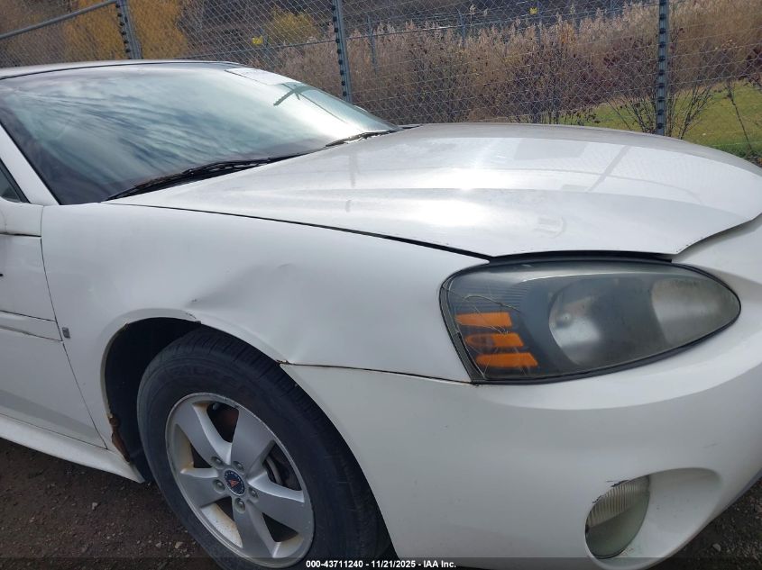 2006 Pontiac Grand Prix VIN: 2G2WP552561107902 Lot: 43711240