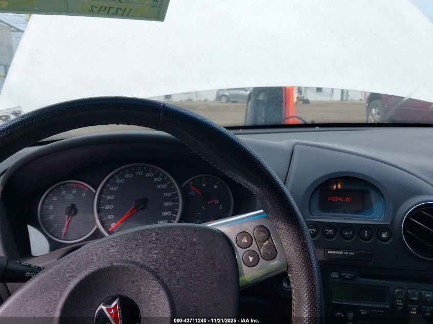 2006 Pontiac Grand Prix VIN: 2G2WP552561107902 Lot: 43711240