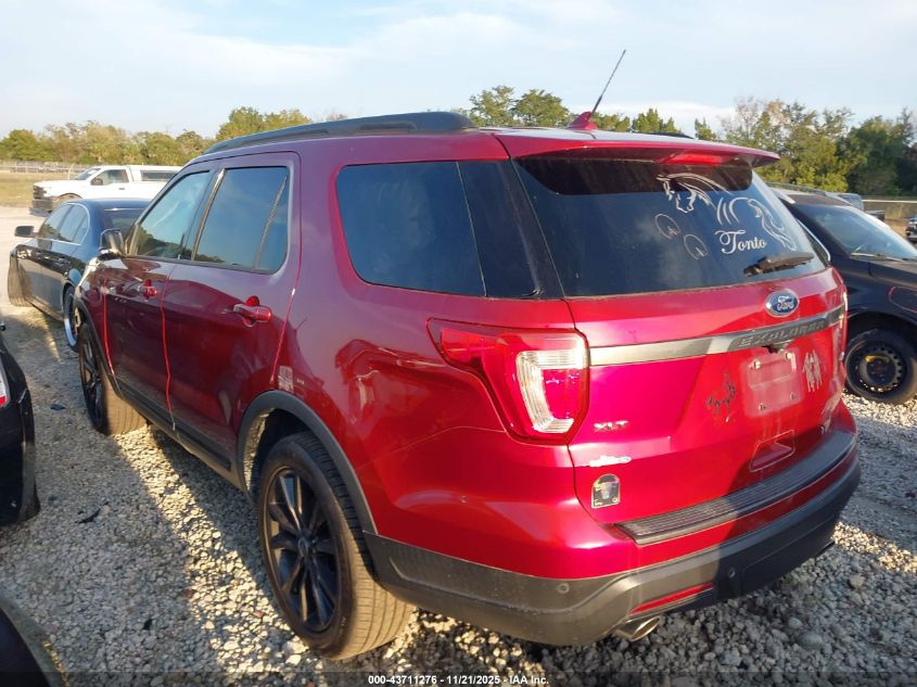 2019 Ford Explorer Xlt VIN: 1FM5K8D84KGB04818 Lot: 43711276