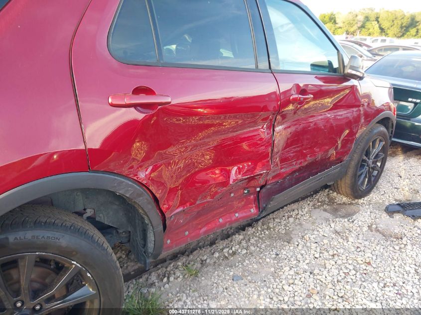 2019 Ford Explorer Xlt VIN: 1FM5K8D84KGB04818 Lot: 43711276