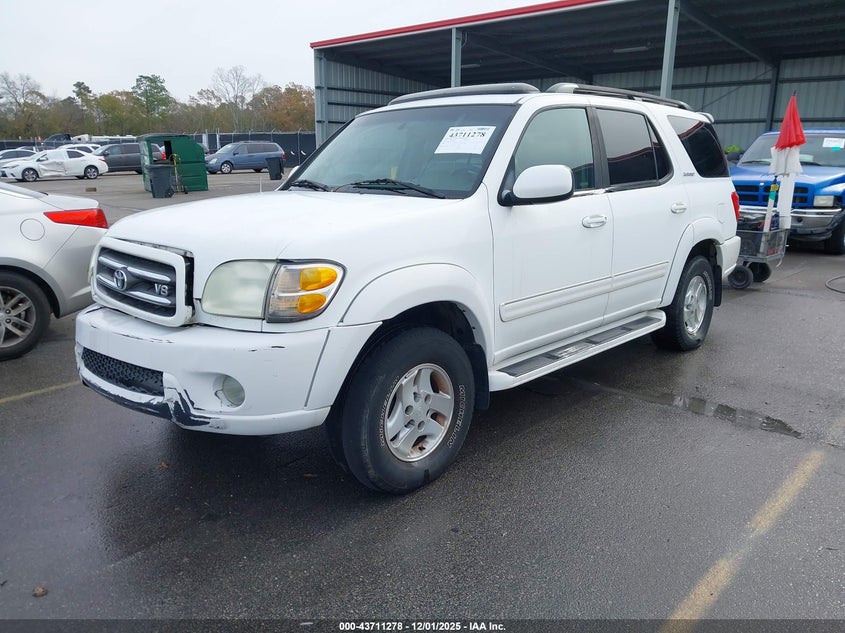 5TDZT38A42S062191 2002 TOYOTA SEQUOIA photo no. 2