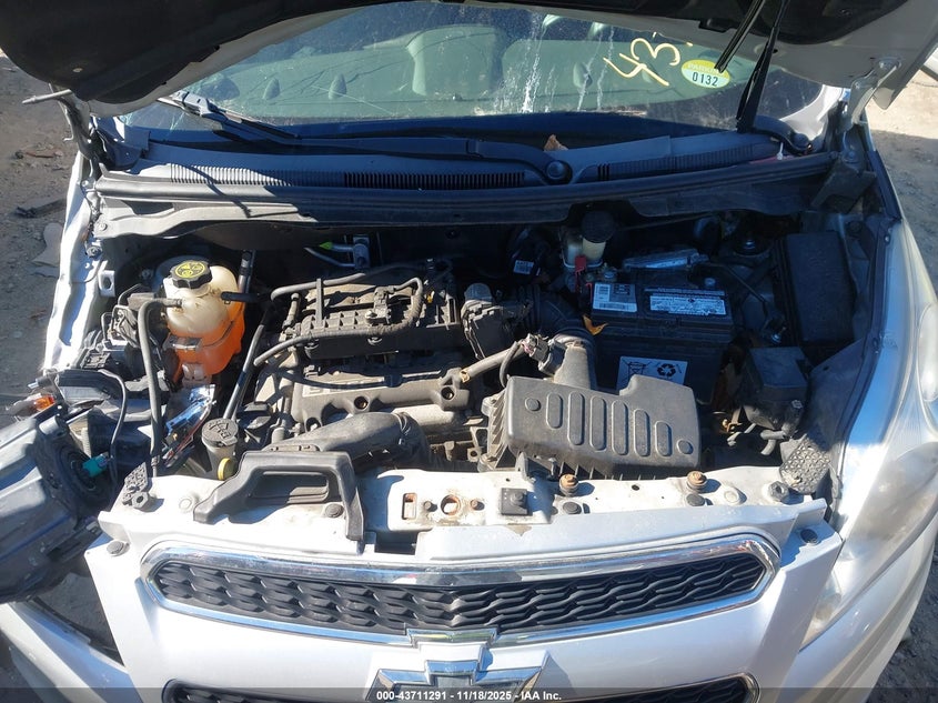 2014 Chevrolet Spark 1Lt Auto VIN: KL8CD6S99EC537786 Lot: 43711291