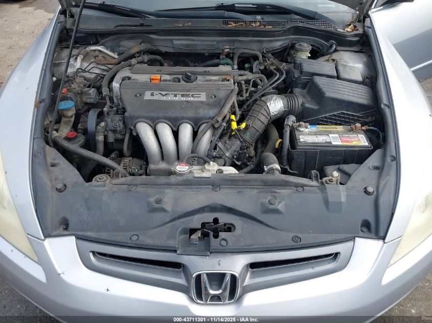 2003 Honda Accord 2.4 Lx VIN: 1HGCM56353A050697 Lot: 43711301