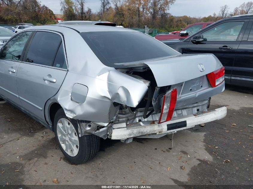 2003 Honda Accord 2.4 Lx VIN: 1HGCM56353A050697 Lot: 43711301