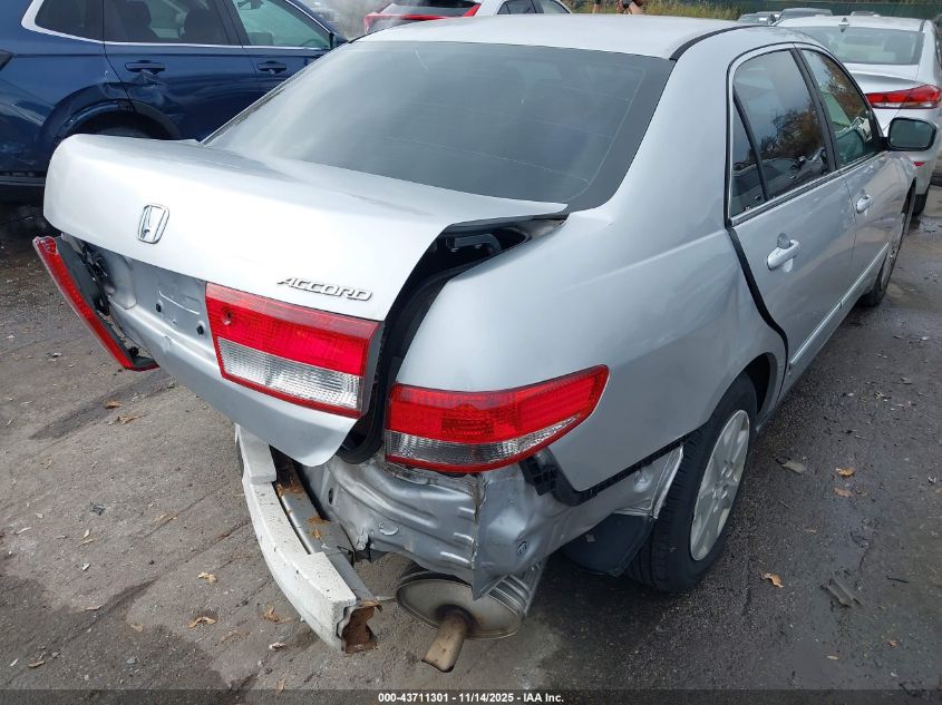2003 Honda Accord 2.4 Lx VIN: 1HGCM56353A050697 Lot: 43711301