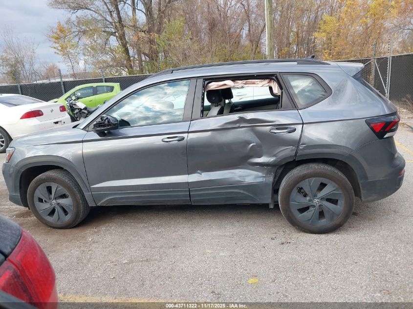 2025 Volkswagen Taos 1.5T S VIN: 3VV5C7B2XSM040494 Lot: 43711322