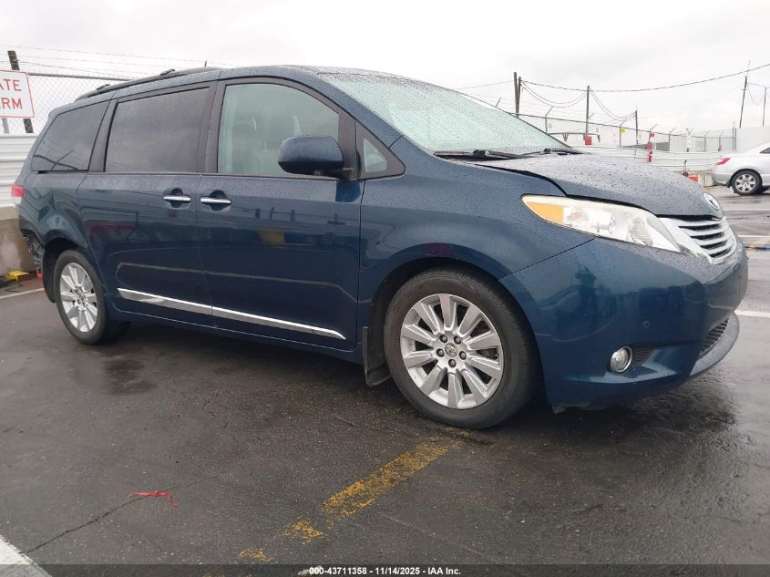 TOYOTA SIENNA LIMITED V6 7 PASSENGER