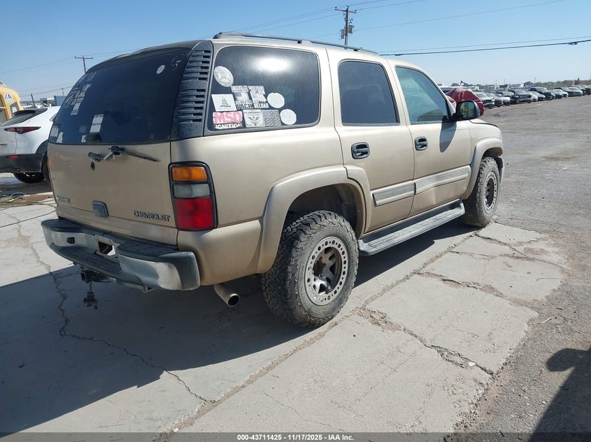 1GNEK13TX5J225093 2005 CHEVROLET TAHOE photo no. 4