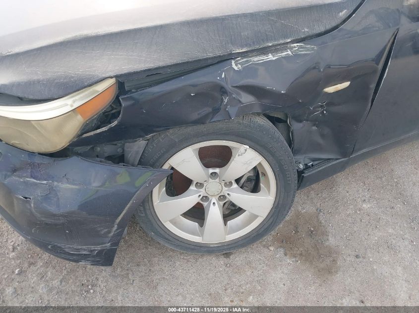 2004 BMW 530I VIN: WBANA73564B806516 Lot: 43711428