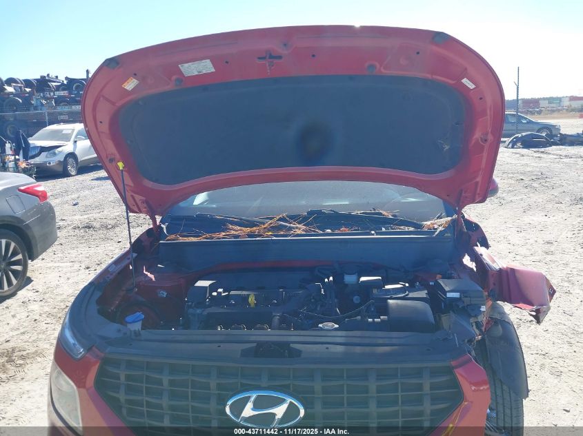 2022 Hyundai Venue Se VIN: KMHRB8A38NU142942 Lot: 43711442