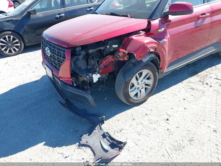 2022 Hyundai Venue Se VIN: KMHRB8A38NU142942 Lot: 43711442