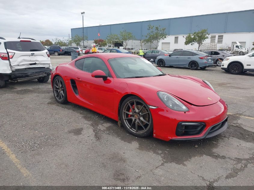 PORSCHE CAYMAN GTS/S