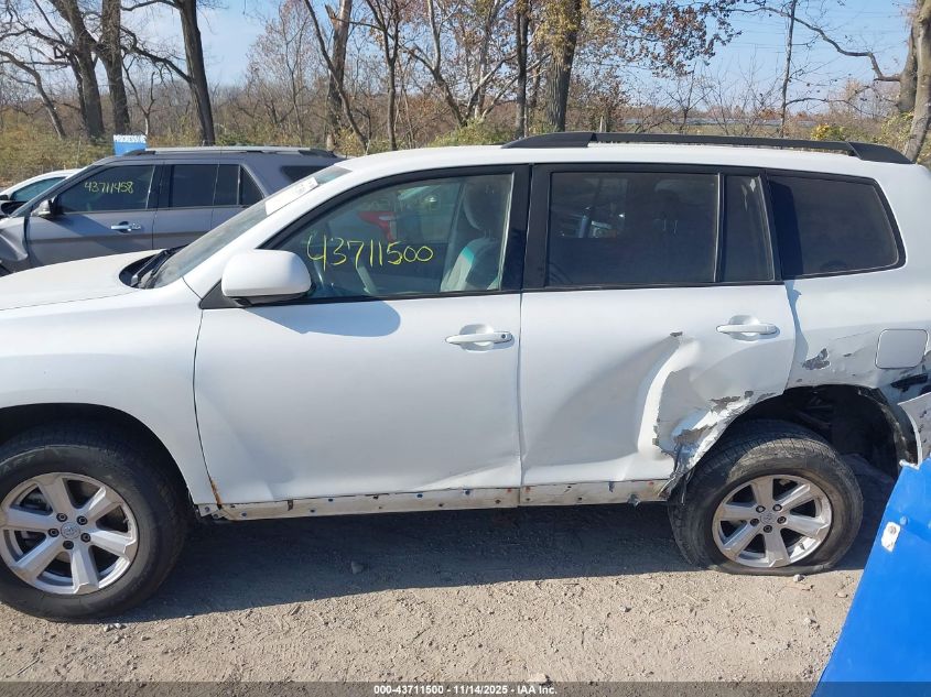 2008 Toyota Highlander VIN: JTEES41A882099662 Lot: 43711500