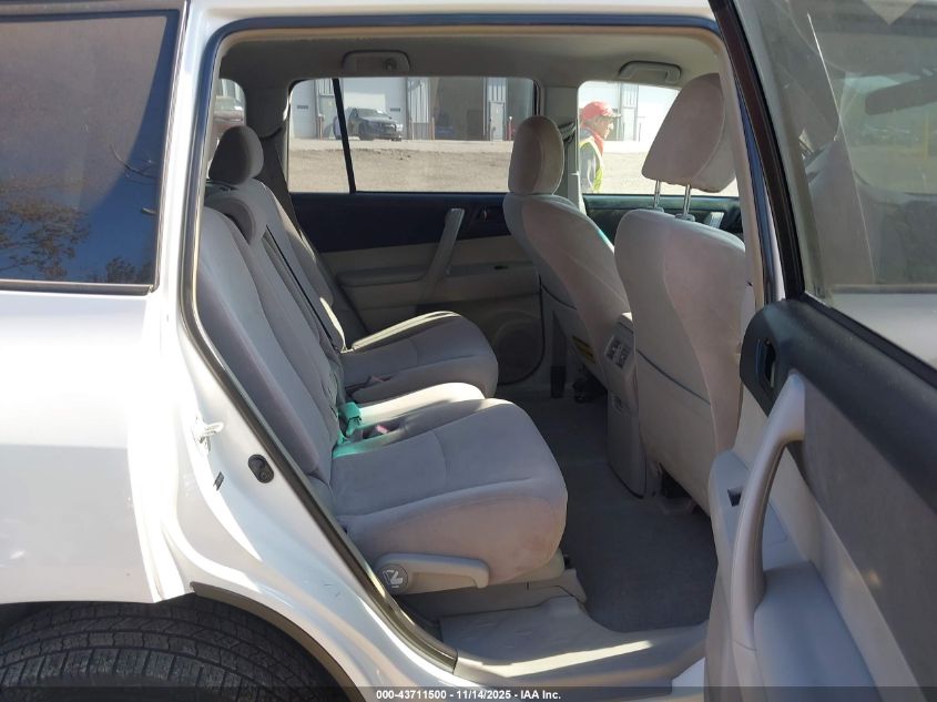 2008 Toyota Highlander VIN: JTEES41A882099662 Lot: 43711500