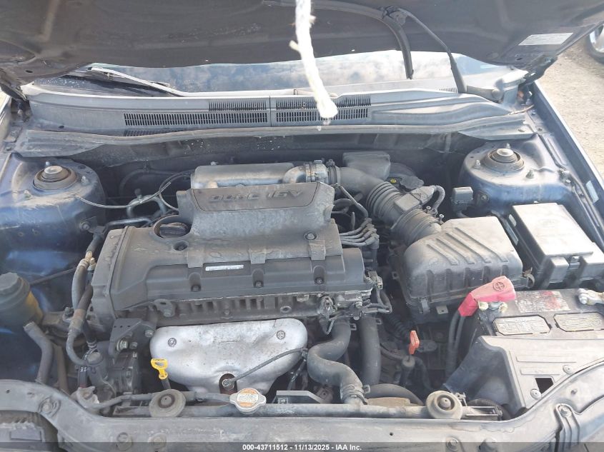 2008 Kia Spectra Ex VIN: KNAFE122085556174 Lot: 43711512