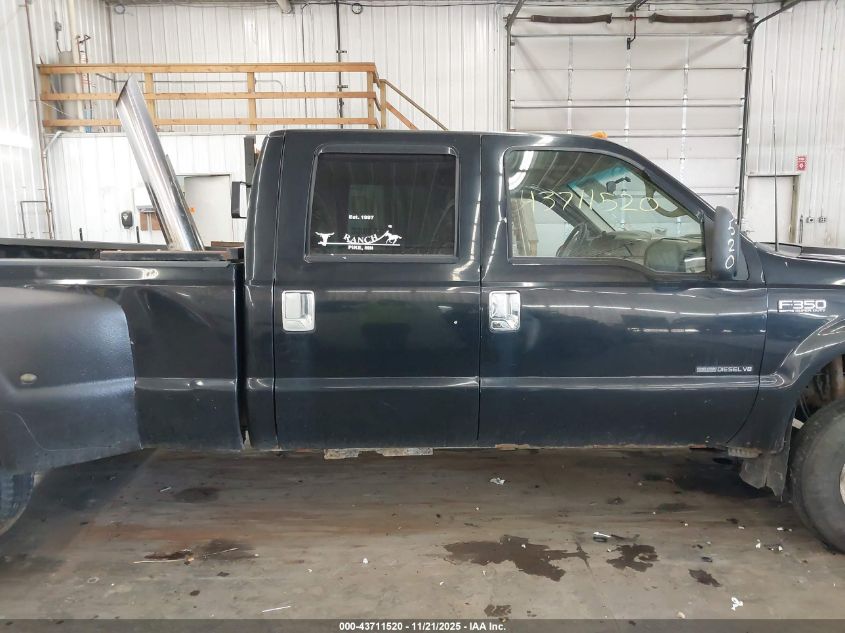 2002 Ford F-350 Lariat/Xl/Xlt VIN: 1FTWW33F02EC44621 Lot: 43711520