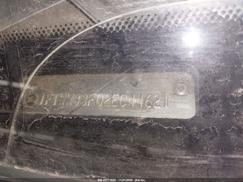 2002 Ford F-350 Lariat/Xl/Xlt VIN: 1FTWW33F02EC44621 Lot: 43711520