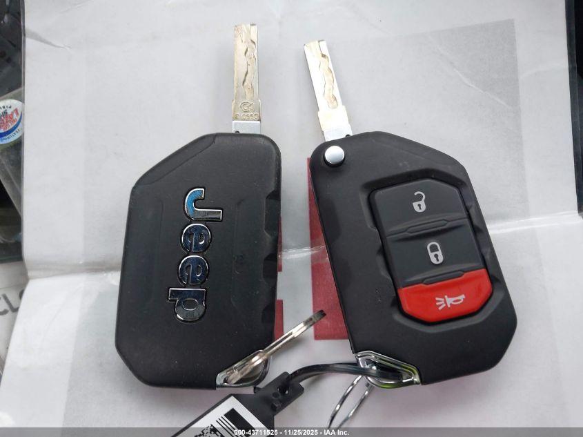 2020 Jeep Gladiator Rubicon 4X4 VIN: 1C6JJTBG0LL145837 Lot: 43711525