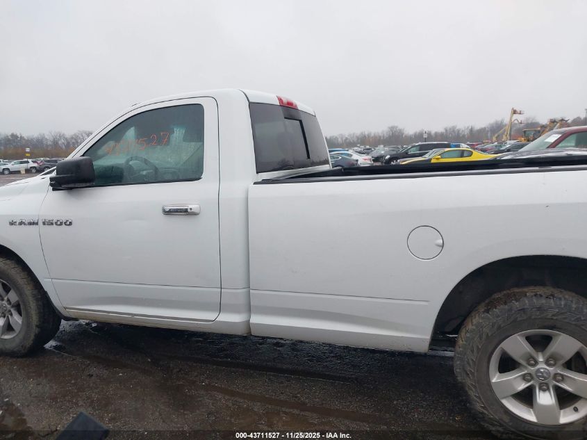 2013 Ram 1500 Slt VIN: 3C6JR6EP5DG502790 Lot: 43711527