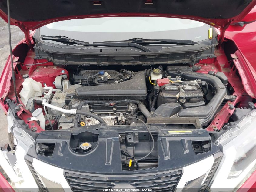 2017 Nissan Rogue S VIN: JN8AT2MVXHW009752 Lot: 43711529