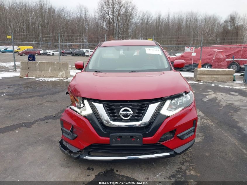 2017 Nissan Rogue S VIN: JN8AT2MVXHW009752 Lot: 43711529