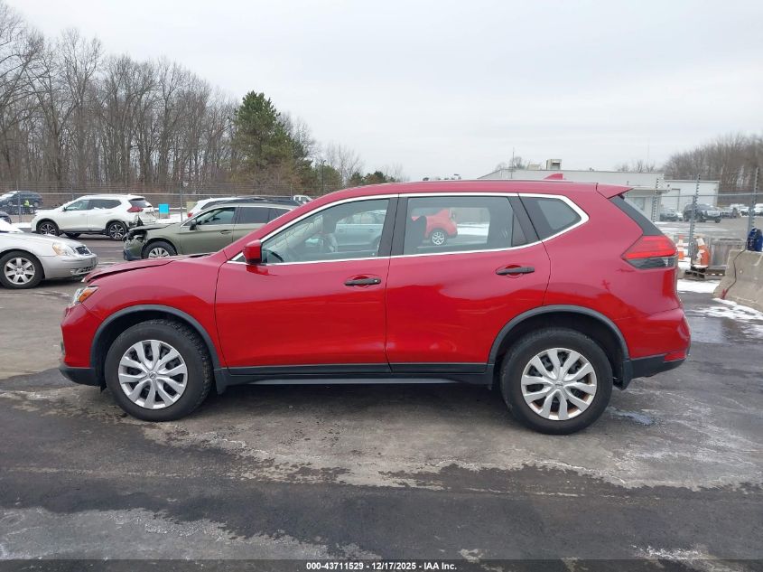 2017 Nissan Rogue S VIN: JN8AT2MVXHW009752 Lot: 43711529