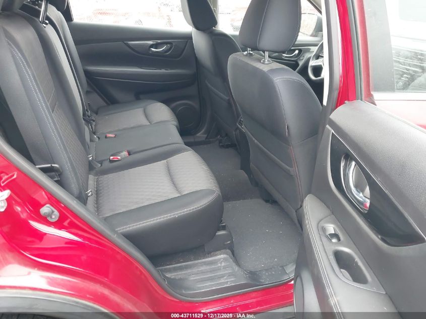 2017 Nissan Rogue S VIN: JN8AT2MVXHW009752 Lot: 43711529