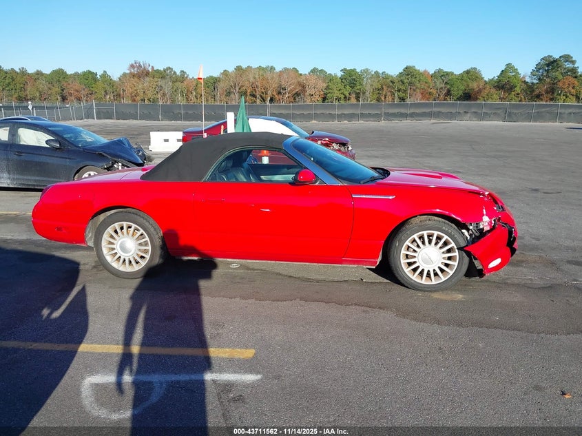 2005 Ford Thunderbird 50Th Anniversary VIN: 1FAHP60A05Y105887 Lot: 43711562