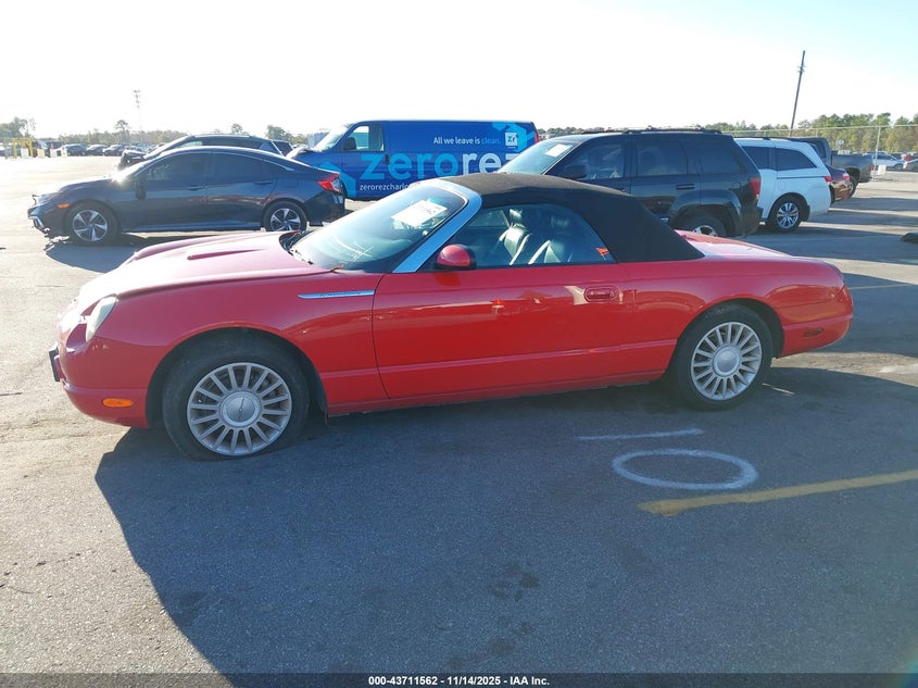 2005 Ford Thunderbird 50Th Anniversary VIN: 1FAHP60A05Y105887 Lot: 43711562